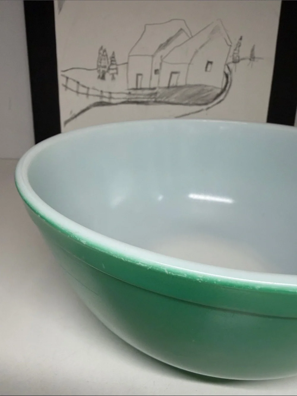 Pyrex Primary Color Nesting Mixing Bowl 404, 403 (Set Of 2)
